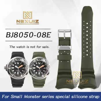 Ремешок для часов Citizen Promaster Series BJ8050-08E резиновый ремешок для часов Citizen BJ8050 Deep Sea Monster ремешок для часов Водонепроницаемый Специальный выпуск