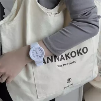 Ремешок для часов Цветной резиновый ремешок для часов Браслет Часы Женские Наручные Montre Femme Relojes De Pulsera De Cuarzo Годинник