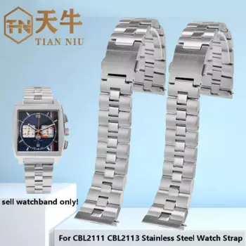 Ремешок для часов из нержавеющей стали, 22 мм