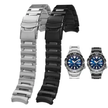 Ремешок для часов Seiko, мужской, из нержавеющей стали, маленький монстр SRPH75K1/SRPD25K1, специальный стальной ремешок для часов, ремешок для часов, 20 мм