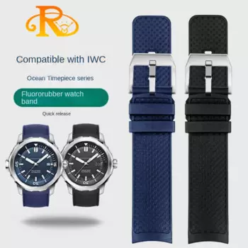 Ремешок для наручных часов, быстросъемный браслет для IWC Aquatimer Family Darwin's Adventure IW376803 IW379503, 22 мм