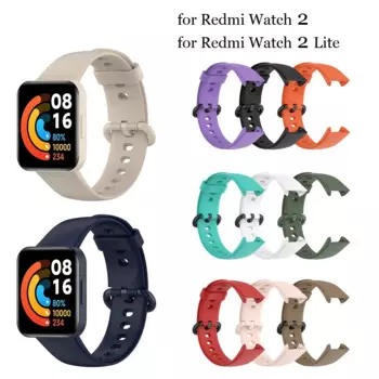 Ремешок для умных наручных часов Xiaomi Redmi Watch 2 Lite, силиконовый браслет для часов Redmi Watch 2, Сменные аксессуары, 30 шт.