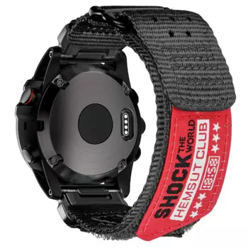 Ремешок HEMSUT для Garmin Quickfit 20 22 26 мм, нейлоновый спортивный Воздухопроницаемый браслет для наручных часов, совместимый с Fenix Тактический Epix Instinct Marq