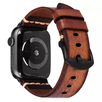 Ремешок из натуральной кожи для apple watch 5 4 band 44 мм 40 мм, браслет для apple watch iwatch Series 3 2 band 42 мм 38 мм, браслет