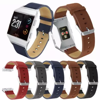 Ремешок из натуральной кожи для часов Fitbit, ионный браслет, умные аксессуары, сменный Браслет для наручных часов, спортивный браслет