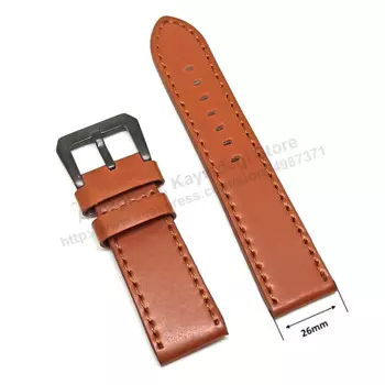 Ремешок из натуральной кожи для офисных часов Panerai, 26 мм