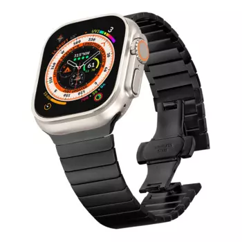 Ремешок из нержавеющей стали для Apple Watch10 46 мм 42 мм ultra2 49 мм 45 мм 44 мм 41 мм 40 мм Металлический ремешок для iWatch Serise 10 9 8 7 6 5 4SE