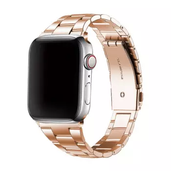 Ремешок из нержавеющей стали для Apple Watch Series 6 5 4 3 2, маленький поясной браслет для iWatch Band 4 3 38 мм, 40 мм 44 мм 42 мм