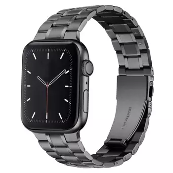 Ремешок из нержавеющей стали для Apple Watch Band 44 мм 40 мм, Модернизированная версия, сменный деловой браслет для iWatch Series 5