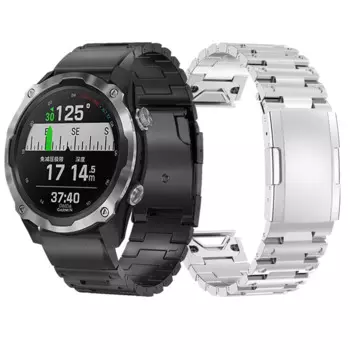 Ремешок из нержавеющей стали для Garmin Descent G1 Mk2/Mk2i/Mk1 D2 S60 S62 PX Солнечная полоса 22 мм 26 мм браслет Ремешки браслеты