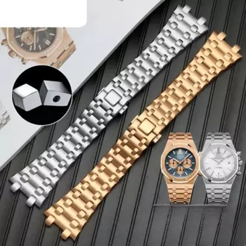 Ремешок из нержавеющей стали для наручных часов Audemars PiguetOak 15710 26470, диаметр 42 мм, 28 мм