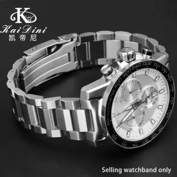 Ремешок из нержавеющей стали для Tissot 1853 T125617A, мужской браслет для наручных часов, быстросъемный черный браслет для Tissot T125, 22 мм
