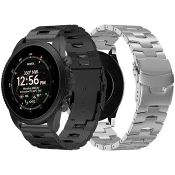 Ремешок из титана для Fossil gen 6 44 мм, браслет для смарт-часов 22 мм, аксессуары для часов gen 5 5e / Gen5 LTE 45 мм