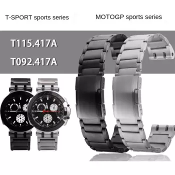 Ремешок из титанового сплава для часов Tissot T115.417, 22 мм