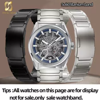 Ремешок из титанового сплава для часов ZENITH DEFY 95.9000.670, мужской спортивный ремешок, стальная цепь для часов 22 мм