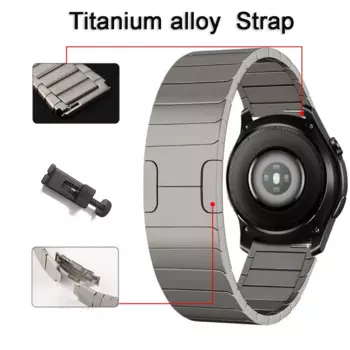 Ремешок из титанового сплава для Huawei Watch GT4 46 мм/GT3 Pro Gt2 /2Pro Watch 4 4Pro, браслет для Huawei Wath 3 Pro, новый браслет