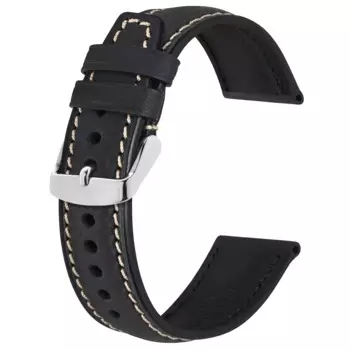 Ремешок кожаный для мужских и женских часов, 18/20/22 мм