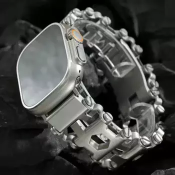 Ремешок металлический для Apple Watch, многофункциональный спортивный браслет для iWatch Ultra 10 9 8 7 6 5SE, 49 мм 46 мм 45 мм 41 мм 44 мм 42 мм 40 мм