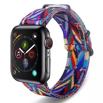 Ремешок нейлоновый для Apple Watch 7, 41/45/40/44/38/42 мм, 7/6/5/4/3/2/1