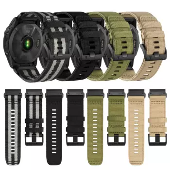 Ремешок нейлоновый для Garmin Fenix 7X 7 Pro / Epix Pro Gen 2 47 мм 51 мм