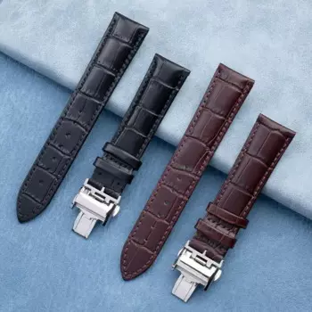Ремешок NFR 20/21/22 мм из мягкой натуральной телячьей кожи для часов Longines, ремешок для коллекции Masters, браслет из воловьей кожи для часов
