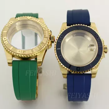 Ремешок резиновый для часов Seiko NH35 NH36 NH38/34 Miyota 8215 ETA 2824, 28,5 мм