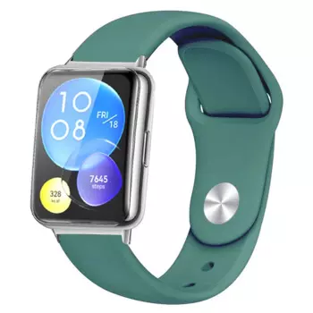 Ремешок силиконовый для Huawei Watch FIT 2, сменный Браслет для умных часов, аксессуары для часов