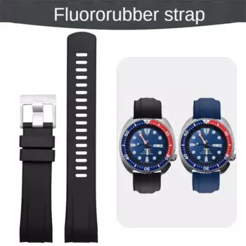 Ремешок силиконовый для мужских часов, 22 мм