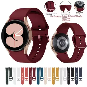 Ремешок силиконовый для Sasmung Galaxy watch 4/5/5 pro, 40-44 мм