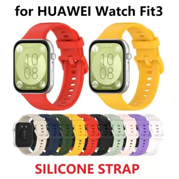 Ремешок силиконовый для смарт-часов Huawei Watch Fit3, 30 шт.