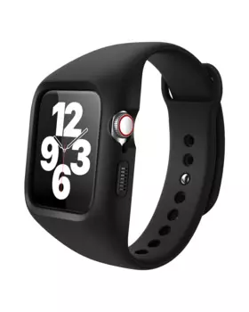 Ремешок спортивный для Apple Watch 41 мм 40 мм, мягкий силиконовый сменный Браслет для телефона, для iWatch SE/6/5/4, для мужчин и женщин