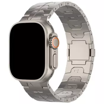 Ремешок титановый для Apple Watch Ultra 2 49 мм, браслет для IWatch 9 8 7 6 5 4 3 2 1, 44 мм 42 мм 40 мм 38 мм 45 мм
