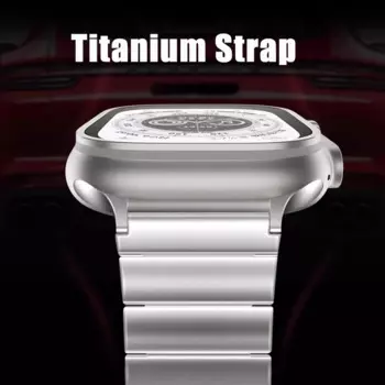 Ремешок титановый для Apple Watch Ultra, браслет для наручных часов iWatch 7 6 SE 5 4 3 Series, 49 мм 44 мм 42 мм 40 мм 38 мм 45 мм