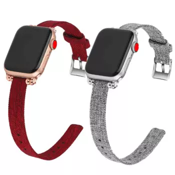 Ремешок тканевый для apple watch 4 5 3, аксессуары для iwatch, мягкий браслет для наручных часов 44 мм 42 мм 40 мм 38 мм