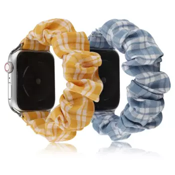 Ремешок тканевый для Apple watch Band 40 мм 38 мм, тонкий клетчатый браслет для iWatch Series 1 2 3 4 5 6 SE 44 мм 42 мм