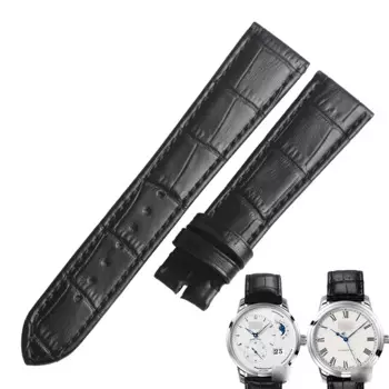 Ремешок WENTULA для часов Glashutte, оригинальный тканевый браслет из телячьей кожи, ремешок из натуральной кожи для мужских часов