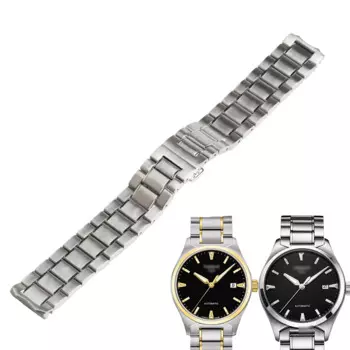 Ремешок WENTULA для часов TISSOT Женский, автоматический, T060.407, однотонный браслет из нержавеющей стали, мужские часы, 20 мм