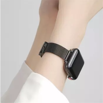 Ремешок Женский Для iWatch 6 SE, тонкий металлический браслет из нержавеющей стали для Apple Watch 5/4/3/2/1 38 мм 42 мм, 40 мм 44 мм