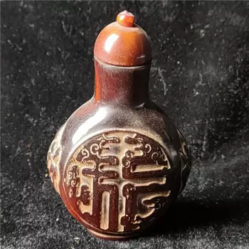 Ремесленная бутылка для табака с пастой для вырезания костей