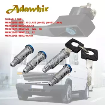 Ремкомплект дверной ручки подходит для Mercedes G-CLASS (W460) (W461)(463) T1 VARIO дверная ручка 4 цилиндра замка + 2 ключа