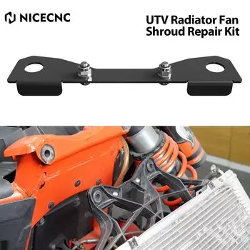 Ремкомплект кожуха вентилятора для Can-Am X3, опорная скоба вентилятора охлаждающего радиатора для Can Am Maverick X3 Max RR Turbo 2017-2023, детали UTV