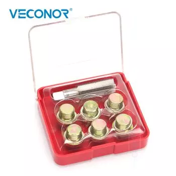 Ремкомплект резьбы масляного поддона, комплект для ремонта сливной пробки поддона M13 M15 M17 M20