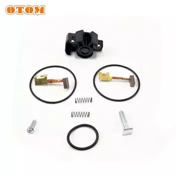 Ремкомплект угольной щетки стартера мотоцикла OTOM 79240001000 Для KTM EXC-F HUSQVARNA FE E-STARTER CPL. Детали двигателя 0,5KWQ