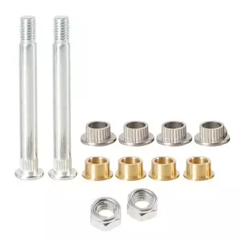 Ремкомплект втулки петель передней двери автомобиля, 2-контактные стопорные гайки, втулка петель, ремонт двери для Ford Mustang Mercury 1994-2004 гг.