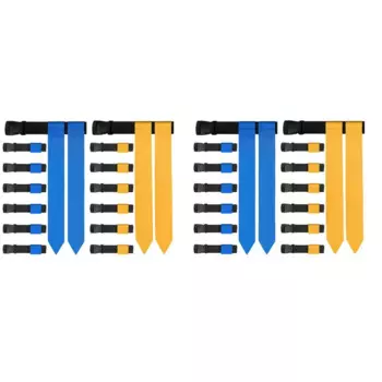 Ремни для футбола с флагом, Регулируемый футбольный комплект с флагом 28 игроков для спортивных тренировок и соревнований