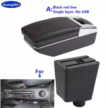 Renault Clio 3 И Captur III IV Кожаный/АБС-пластик Подлокотник Аксессуар Для Хранения В Салоне Автомобиля Специальный Мод Обн...