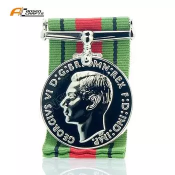 Реплика военной медали "Защита", бронза, AC ANSEN CRAFTS