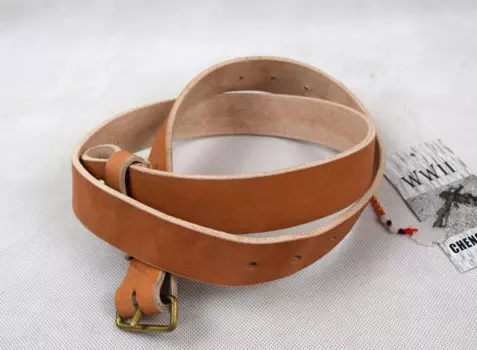 Репродукция Второй мировой войны, японская армия Arisaka, тип 99/38, кожаная винтовка, цвет коричневый