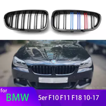 Решетка для радиатора BMW 5 Series F10 F11 F18 2010-2017, 2 шт.