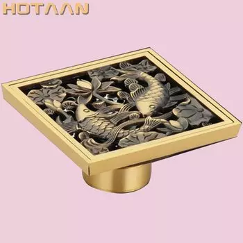 Решетка для слива пола из латуни HOTAAN